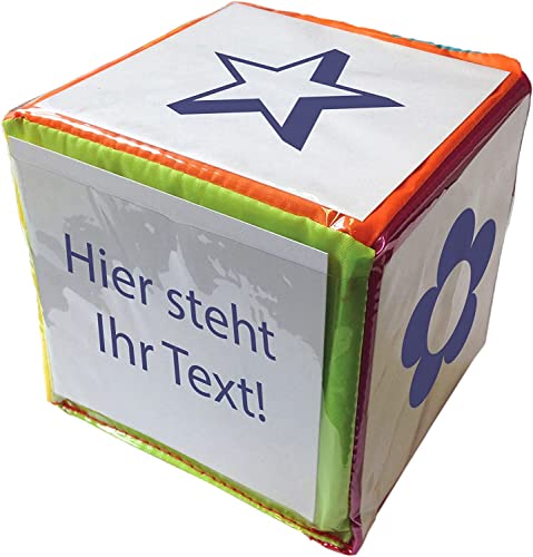 TimeTEX Blanko-Würfel mit Einstecktaschen 6 cm von TimeTEX