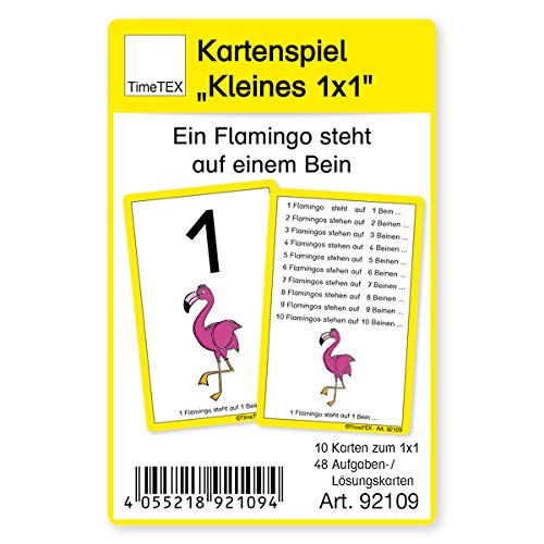 TimeTEX - Kartenspiel Kleines 1x1, 60-teilig im Etui - mit einprägsamen, schönen Bildern zu den Ziffern - 92109 TimeTEX - Kartenspiel Kleines 1x1, 60-teilig im Etui - mit einprägsamen, schönen Bildern zu den Ziffern - 92109 von TimeTEX