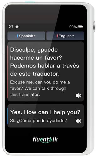 Timekettle Mobiler Dolmetscher Fluentalk T1 Mini von Timekettle