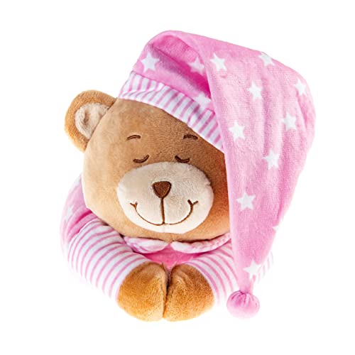 Timfanie® Baby Plüschtier Spieluhr Schlafmütze | rosa von Timfanie