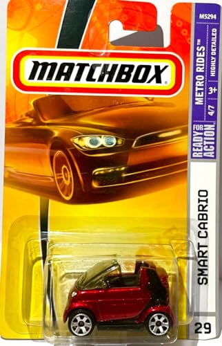 Matchbox Red Smart Car Cabrio - Ready For Action - Metro Rides # 29-2008,#G14E6GE4R-GE 4-TEW6W201700 Matchbox Red Smart Car Cabrio - Ready For Action - Metro Rides # 29-2008,#G14E6GE4R-GE 4-TEW6W201700 von Tinflyphy