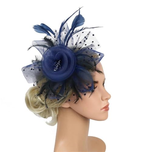 Federleichte gefiederte Brautdekoration mit bequemer für Hochzeit, Renntag, Event, Feder-Haarschmuck für die Braut Federleichte gefiederte Brautdekoration mit bequemer für Hochzeit, Renntag, Event, Feder-Haarschmuck für die Braut von TingHaoO