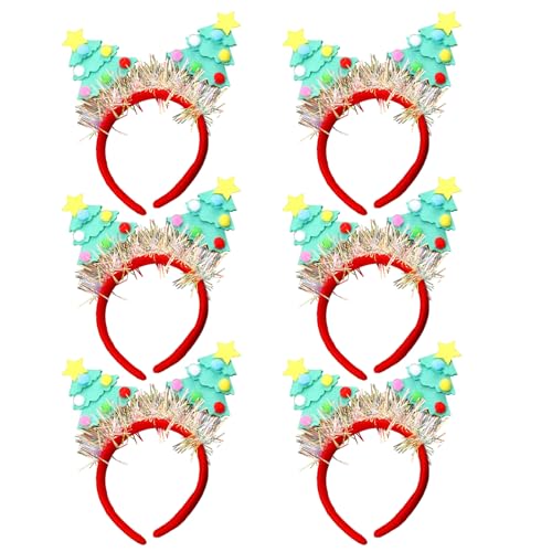TingHaoO 6 Stück Bühnenauftritts-Haarteil, multifunktional, Halloween, stilvoller Kopfschmuck zur Verbesserung der Festivalatmosphäre TingHaoO 6 Stück Bühnenauftritts-Haarteil, multifunktional, Halloween, stilvoller Kopfschmuck zur Verbesserung der Festivalatmosphäre von TingHaoO