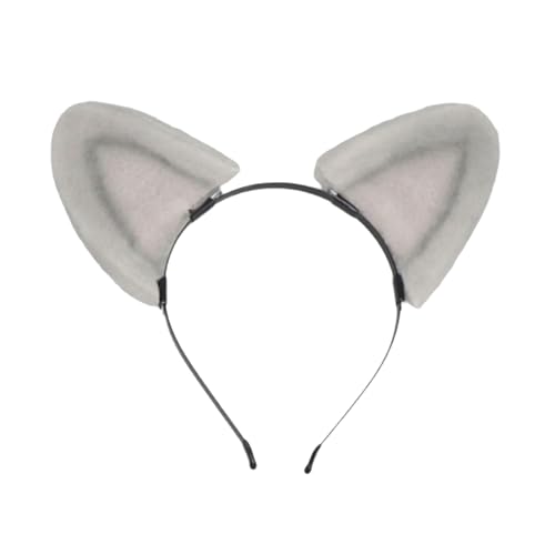 TingHaoO Handgefertigte Plüsch-Katzenohren-Haarbänder, Kunstpelz, Schwanz, Simulationsdesigns, leuchtende Farben, für Halloween-Party, Foto-Requisiten TingHaoO Handgefertigte Plüsch-Katzenohren-Haarbänder, Kunstpelz, Schwanz, Simulationsdesigns, leuchtende Farben, für Halloween-Party, Foto-Requisiten von TingHaoO