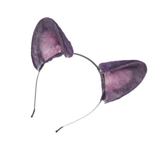 TingHaoO Handgefertigte Plüsch-Katzenohren-Haarbänder, Kunstpelz, Schwanz, Simulationsdesigns, leuchtende Farben, für Halloween-Party, Foto-Requisiten TingHaoO Handgefertigte Plüsch-Katzenohren-Haarbänder, Kunstpelz, Schwanz, Simulationsdesigns, leuchtende Farben, für Halloween-Party, Foto-Requisiten von TingHaoO