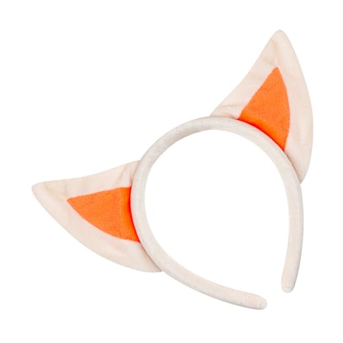 TingHaoO Katzen Ohren Stirnband Set Plüsch Schwanz Falsche Nase Rock Tiere Cosplay Set Füchse Kostüm Zubehör Set für Halloween TingHaoO Katzen Ohren Stirnband Set Plüsch Schwanz Falsche Nase Rock Tiere Cosplay Set Füchse Kostüm Zubehör Set für Halloween von TingHaoO