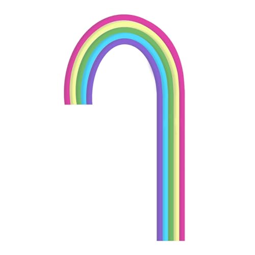 TingHaoO Mehrzweck-Kuchendekorationswerkzeug, stilvolle Regenbogen-Kuchenaufsätze, Geburtstagseinlage, Dekoration, Hochzeit, Partyzubehör TingHaoO Mehrzweck-Kuchendekorationswerkzeug, stilvolle Regenbogen-Kuchenaufsätze, Geburtstagseinlage, Dekoration, Hochzeit, Partyzubehör von TingHaoO