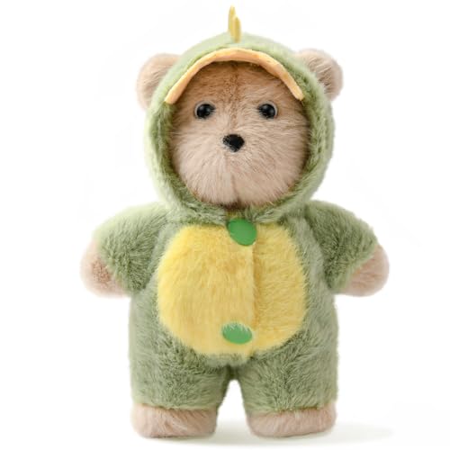 Schlüsselanhänger Plüsch Bär Kuscheltier 14 cm Einhorn, Dinosaurier, Hai Designs Anhänger Tasche Bag Charm Party Mitgebsel Plüschpuppen Spielzeug Geschenk für Kinder Mädchen Jungen (Dinosaurier) Schlüsselanhänger Plüsch Bär Kuscheltier 14 cm Einhorn, Dinosaurier, Hai Designs Anhänger Tasche Bag Charm Party Mitgebsel Plüschpuppen Spielzeug Geschenk für Kinder Mädchen Jungen (Dinosaurier) von TinkerPlay