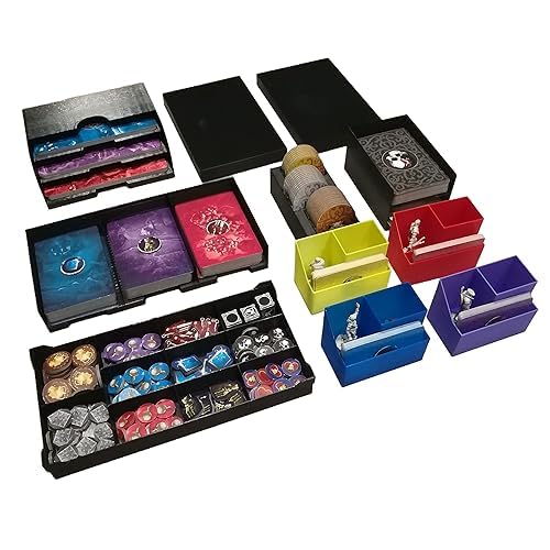 Brettspiel-Einsatz für The Witcher Adventure Game von Tinkering Paws