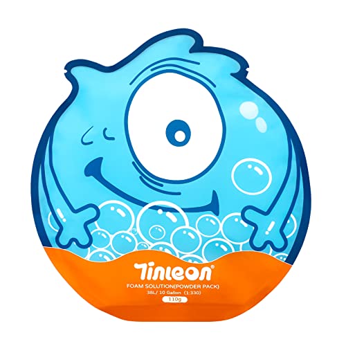 Tinleon Konzentrierte Schaumparty-Lösung: Eine Pulverpackung reicht für bis zu 10 Gallonen Schaumparty-Spaß für Schaummaschinen. von Tinleon