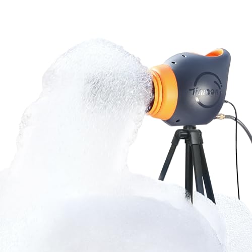Tinleon Schaumparty Maschine Schaummaschine für Foam Party: Tragbare Foam Seifenblasenmaschine, Schaummacher Elektrisches für Sommer Pool Party Geburtstag Hinterhof von Tinleon