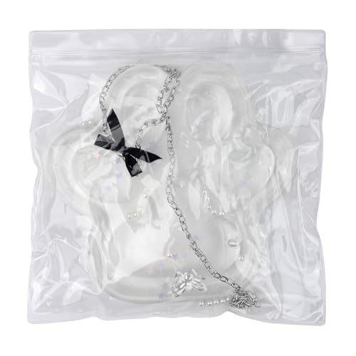Tinoaly 15cm Großes Quetschspielzeug Katzenpfotenform, Weiches Stress-Zappelspielzeug Taba-Katzenpfoten Süßer Schleife Sensorische Kawaii-Katzenpfoten mit Silberkette Schmetterling für Erwachsene Tinoaly 15cm Großes Quetschspielzeug Katzenpfotenform, Weiches Stress-Zappelspielzeug Taba-Katzenpfoten Süßer Schleife Sensorische Kawaii-Katzenpfoten mit Silberkette Schmetterling für Erwachsene von Tinoaly