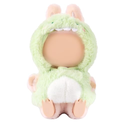 Tinoaly Puppenkleidung, Süße Grüne Dinosaurier Plüschtierkleidung Stilvolles Outfit Zubehör für 17 cm Große Puppen Dekoration Displays Tinoaly Puppenkleidung, Süße Grüne Dinosaurier Plüschtierkleidung Stilvolles Outfit Zubehör für 17 cm Große Puppen Dekoration Displays von Tinoaly