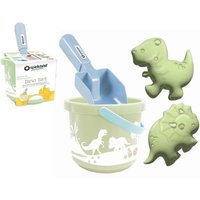 Spielstabil 5080 - Dinosaurier Set 4-teilig, Dino-Set mit Eimer/Schaufel/Sandförmchen, Sandspielzeug von Tinti GmbH & Co. KG