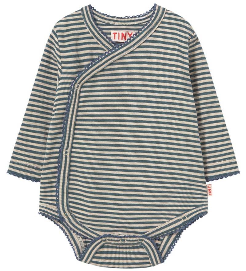 Tiny Cottons Wickelbody l/ä - Rib - Stürmisch Blue - Tiny Cottons - 9 mt - Body L/Ä Tiny Cottons Wickelbody l/ä - Rib - Stürmisch Blue - Tiny Cottons - 9 mt - Body L/Ä von Tiny Cottons