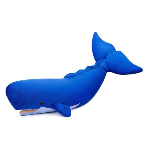 Tiny Heart 21in Simulations Sperm Whale Plüschtier, realistisches weiches Plüsch Sperm Whale Tierspielzeug der Serie,Marine Life geeignet für Heimdekoration Spielbegleiter für Kinder-Blau Tiny Heart 21in Simulations Sperm Whale Plüschtier, realistisches weiches Plüsch Sperm Whale Tierspielzeug der Serie,Marine Life geeignet für Heimdekoration Spielbegleiter für Kinder-Blau von Tiny Heart