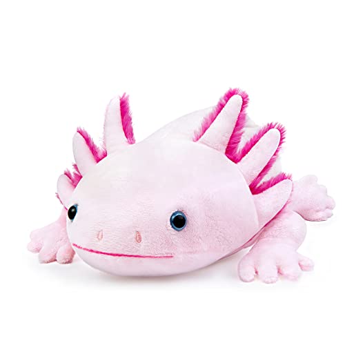 Tiny Heart Axolotl Stofftier Plüschtier 84cm/33” realistisches Axolotl Plüschtier schönes Tier niedliche und weiche Geschenke Plüsch-Axolotl für Kinder Jungen und Mädchen Axolotl Spielzeug Rosa Tiny Heart Axolotl Stofftier Plüschtier 84cm/33” realistisches Axolotl Plüschtier schönes Tier niedliche und weiche Geschenke Plüsch-Axolotl für Kinder Jungen und Mädchen Axolotl Spielzeug Rosa von Tiny Heart