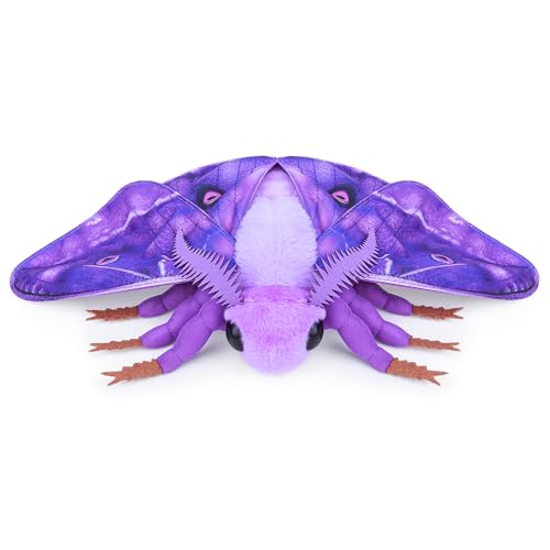 Tiny Heart Hawkmoth Plüschtier,Simulation Seidenspinner Tierserie, Weiche Füllung, 15in/38cm, Geeignet für Kinder und Naturliebhaber, Lila Tiny Heart Hawkmoth Plüschtier,Simulation Seidenspinner Tierserie, Weiche Füllung, 15in/38cm, Geeignet für Kinder und Naturliebhaber, Lila von Tiny Heart