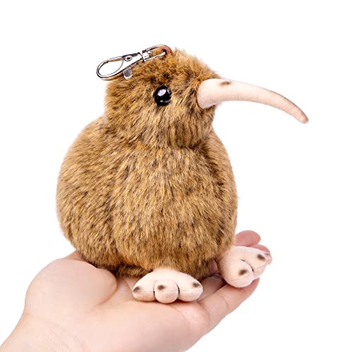 Tiny Heart Kiwi-Vogel Stofftier Plüschtier realistisches Kiwi-Vogel Plüsch schönes Tier niedliche und weiche Geschenke Plüsch-Kiwi-Vogel für Kinder Jungen und Mädchen Spielzeug braun 12cm/4” Tiny Heart Kiwi-Vogel Stofftier Plüschtier realistisches Kiwi-Vogel Plüsch schönes Tier niedliche und weiche Geschenke Plüsch-Kiwi-Vogel für Kinder Jungen und Mädchen Spielzeug braun 12cm/4” von Tiny Heart