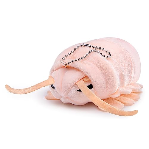 Tiny Heart Plüschtier Riesen-Isopod weiches Plüschtier Spielzeug Realistische Bathynomus giganteus Simulation für Kinder Sea Life Lovers Meeresbiologie Ozean Rosa 5'' Tiny Heart Plüschtier Riesen-Isopod weiches Plüschtier Spielzeug Realistische Bathynomus giganteus Simulation für Kinder Sea Life Lovers Meeresbiologie Ozean Rosa 5'' von Tiny Heart