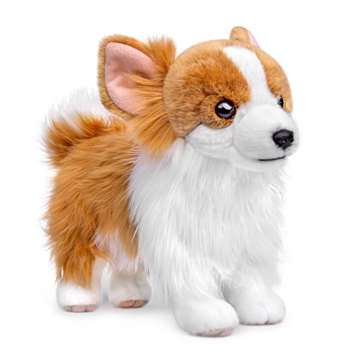 Tiny Heart Pomeranian Stofftier Plüschtier 28cm/11” realistisches Pommern Plüsch schönes Tier niedliche und weiche Geschenke Hund für Kinder Jungen und Mädchen Spielzeug braun Tiny Heart Pomeranian Stofftier Plüschtier 28cm/11” realistisches Pommern Plüsch schönes Tier niedliche und weiche Geschenke Hund für Kinder Jungen und Mädchen Spielzeug braun von Tiny Heart