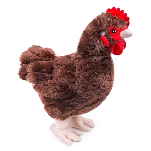 Tiny Heart Simulation von Braun Henne Plüschtieren, Chicken Garnelentierspielzeug der Cambrian Ancient Plush Series,geeignet für Heimdekoration, Tier-Ankleideparty 12.5in/32 cm Tiny Heart Simulation von Braun Henne Plüschtieren, Chicken Garnelentierspielzeug der Cambrian Ancient Plush Series,geeignet für Heimdekoration, Tier-Ankleideparty 12.5in/32 cm von Tiny Heart
