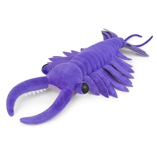 Tiny Heart Simulation von Lila Anomalocaris Plüschtieren, Anomalocaris Garnelentierspielzeug der Cambrian Ancient Plush Series,geeignet für Heimdekoration, Tier-Ankleideparty 21in/53 cm Tiny Heart Simulation von Lila Anomalocaris Plüschtieren, Anomalocaris Garnelentierspielzeug der Cambrian Ancient Plush Series,geeignet für Heimdekoration, Tier-Ankleideparty 21in/53 cm von Tiny Heart
