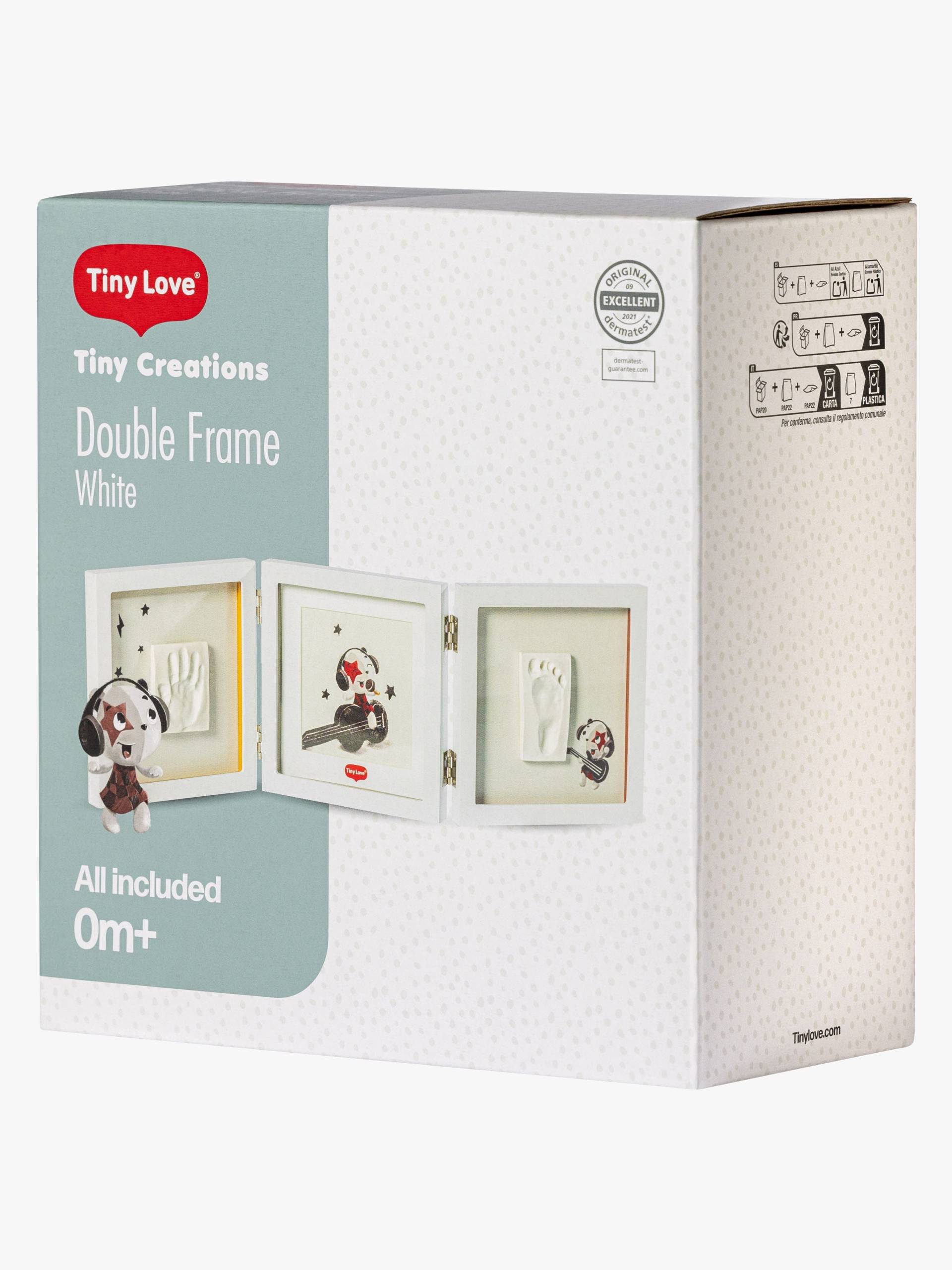 Tiny Love Babyprint Rahmen Handabdruck Doppelt, Weiß Tiny Love Babyprint Rahmen Handabdruck Doppelt, Weiß von Tiny Love