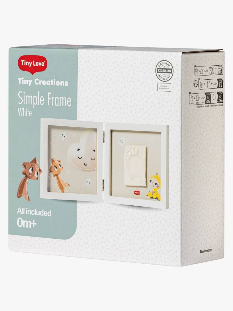Tiny Love Babyprint Rahmen Handabdruck Einfach, Weiß von Tiny Love