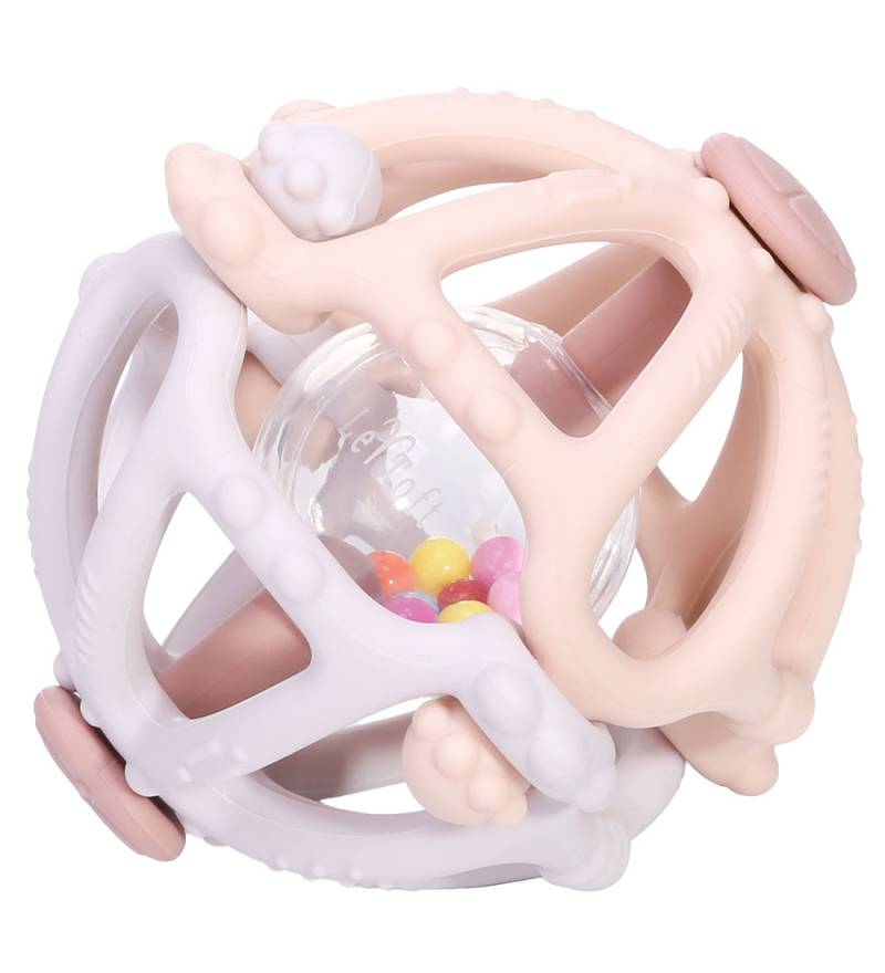 Tiny Tot Beißspielzeug m. Rassel - Blush/Lila - Tiny Tot - One Size - Beißringe Tiny Tot Beißspielzeug m. Rassel - Blush/Lila - Tiny Tot - One Size - Beißringe von Tiny Tot