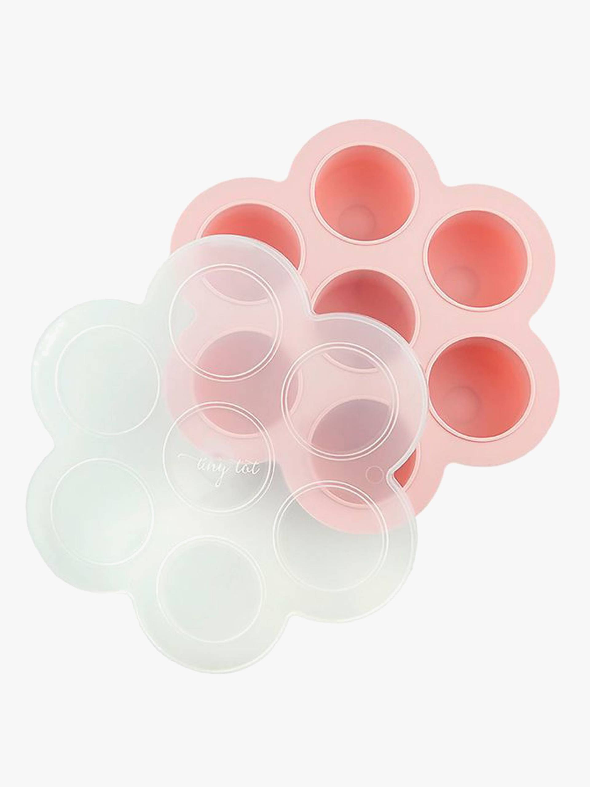 Tiny Tot Freezing Cubes Silikonbehälter, Pink Tiny Tot Freezing Cubes Silikonbehälter, Pink von Tiny Tot