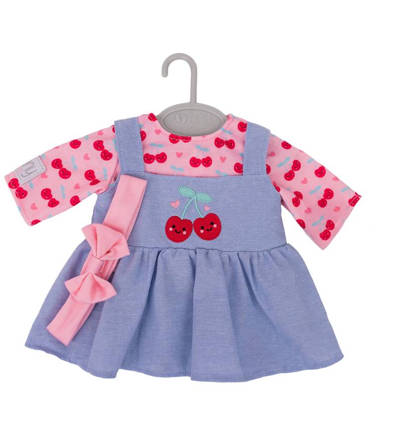 Tiny Treasures Kleidung - Cherry Cutie Outfit - Tiny Treasures - One Size - Puppenkleidung Tiny Treasures Kleidung - Cherry Cutie Outfit - Tiny Treasures - One Size - Puppenkleidung von Tiny Treasures