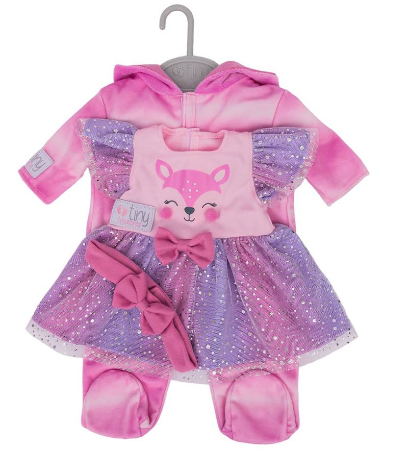 Tiny Treasures Kleidung - Fawn Twin Outfit-Paket - Tiny Treasures - One Size - Puppenkleidung Tiny Treasures Kleidung - Fawn Twin Outfit-Paket - Tiny Treasures - One Size - Puppenkleidung von Tiny Treasures