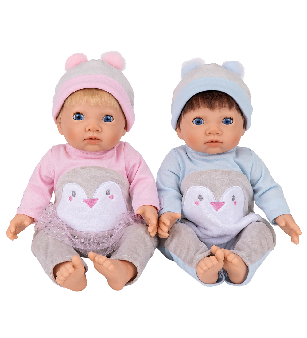 Tiny Treasures Puppen - Zwillinge - Baby Penguin Set - Tiny Treasures - One Size - Puppen Tiny Treasures Puppen - Zwillinge - Baby Penguin Set - Tiny Treasures - One Size - Puppen von Tiny Treasures