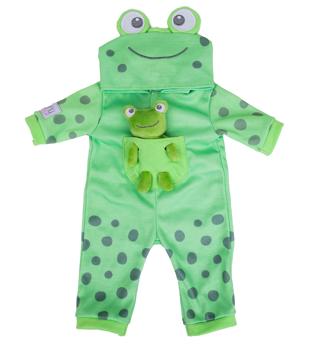 Tiny Treasures Puppenkleidung - Froggy Alles-in-One - Tiny Treasures - One Size - Puppenkleidung Tiny Treasures Puppenkleidung - Froggy Alles-in-One - Tiny Treasures - One Size - Puppenkleidung von Tiny Treasures