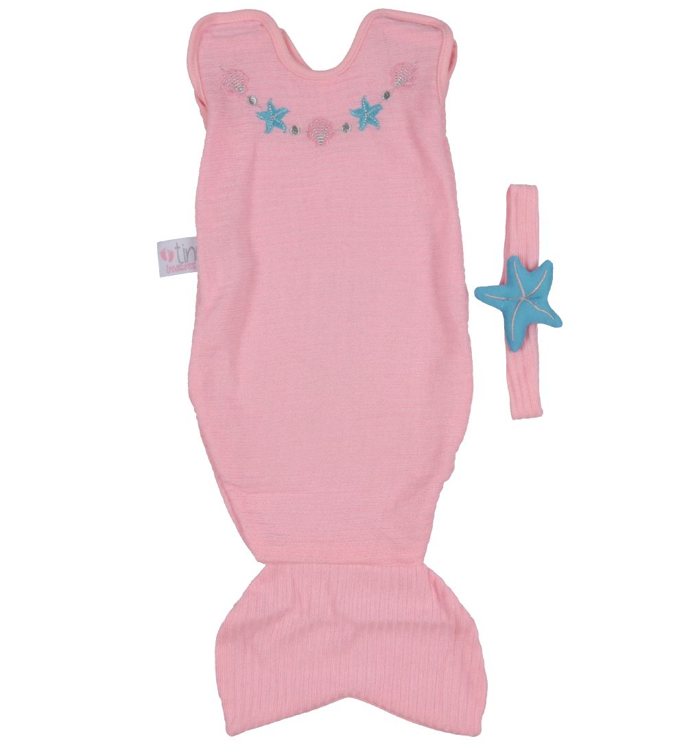 Tiny Treasures Puppenkleidung - Meerjungfrau - Rosa - Tiny Treasures - One Size - Puppenkleidung Tiny Treasures Puppenkleidung - Meerjungfrau - Rosa - Tiny Treasures - One Size - Puppenkleidung von Tiny Treasures