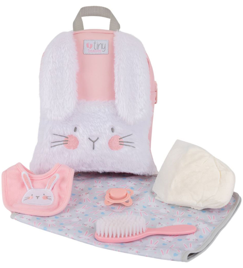Tiny Treasures Puppenwickeltasche - Bunny - Tiny Treasures - One Size - Puppenzubehör Tiny Treasures Puppenwickeltasche - Bunny - Tiny Treasures - One Size - Puppenzubehör von Tiny Treasures