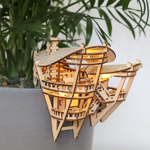 Tiny Treehouses - Horizons Edge: Modern Miniatur-Spielzeuggebäude - Holzfarbe - 1:100 - 15+ Tiny Treehouses - Horizons Edge: Modern Miniatur-Spielzeuggebäude - Holzfarbe - 1:100 - 15+ von Tiny Treehouses