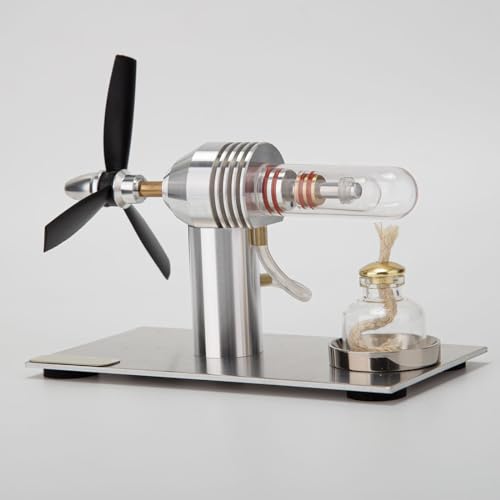 Stirlingmotor-Modell mit 3 Klingen, Wissenschaftsexperiment, Geschenk Stirlingmotor-Modell mit 3 Klingen, Wissenschaftsexperiment, Geschenk von TinyWizTo
