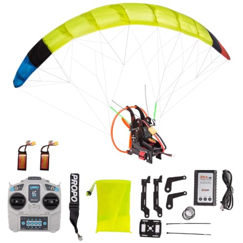 TinyWizTo RC Stunt Mini Paraglider Modell, 2.4G High-Altitude Stunt Elektrischer Flugschirm für Erwachsene (RTF) von TinyWizTo