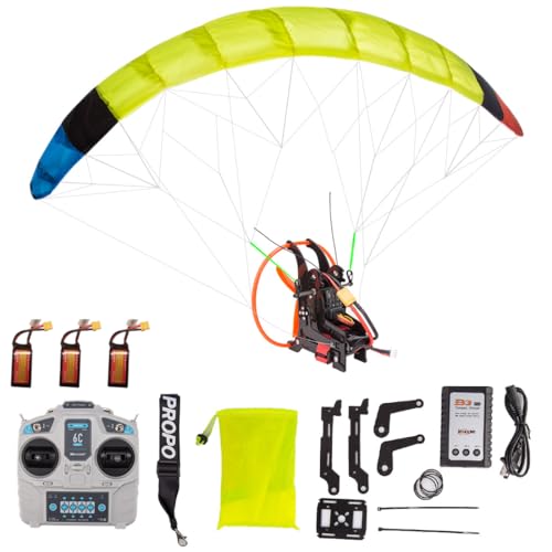TinyWizTo RC Stunt Mini Paraglider Modell, 2.4G High-Altitude Stunt Elektrischer Flugschirm für Erwachsene (RTF) von TinyWizTo