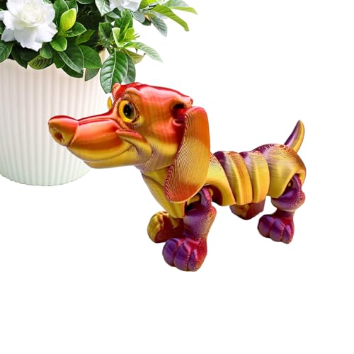 3D Gedrucktes Tier - Modellhund Mit Beweglichen Gelenken - Niedliche Detaillierte Realistische Figuren Für Babys Mädchen Kinderzimmer 3D Gedrucktes Tier - Modellhund Mit Beweglichen Gelenken - Niedliche Detaillierte Realistische Figuren Für Babys Mädchen Kinderzimmer von Tioheam