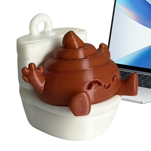 Kacke Spielzeug - Glücklicher Poop Toiletten Deko,3D Druck Kreativ Deko Für Frauen Geburtstag Weihnachten Arbeitsplatz Wohnzimmer Tv Schrank Männer Schreibtisch Kacke Spielzeug - Glücklicher Poop Toiletten Deko,3D Druck Kreativ Deko Für Frauen Geburtstag Weihnachten Arbeitsplatz Wohnzimmer Tv Schrank Männer Schreibtisch von Tioheam