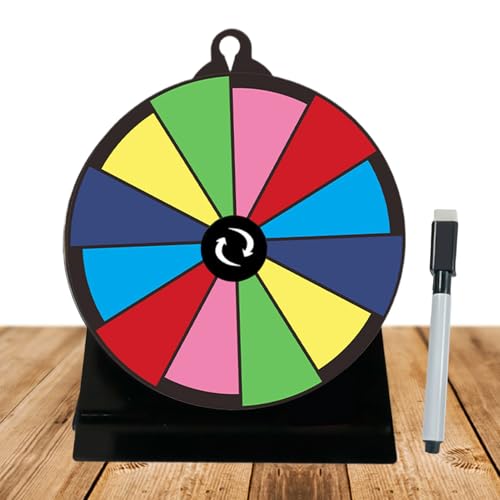 Preisrad Drehscheibe,Spiel Drehscheibe Mit Ständer In Bunten Farben - Wiederverwendbare Für Messen Jahrmärkte Spendenaktionen Veranstaltungen Supermärkte Feiern von Tioheam