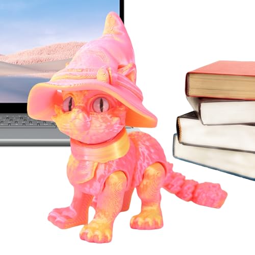 Tioheam 3D Gedruckte Katze,Miniatur Fidget Spielzeug Katzen Figuren | Bewegliche Gelenke Sammlerstücke Tischdekoration Für Erwachsene Kinder Zuhause Dekoration Tioheam 3D Gedruckte Katze,Miniatur Fidget Spielzeug Katzen Figuren | Bewegliche Gelenke Sammlerstücke Tischdekoration Für Erwachsene Kinder Zuhause Dekoration von Tioheam