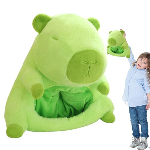 Tioheam Gefüllte Capybara Plüschkopfbedeckung, Plüsch -Capybara -Kopfbedeckung,Weiche Capybara Plüschkopfabdeckung | Animal Head Masque Cartoon Kopfbedeckung Stoffwaren Weihnachtsfeier Cosplay Kostüm Tioheam Gefüllte Capybara Plüschkopfbedeckung, Plüsch -Capybara -Kopfbedeckung,Weiche Capybara Plüschkopfabdeckung | Animal Head Masque Cartoon Kopfbedeckung Stoffwaren Weihnachtsfeier Cosplay Kostüm von Tioheam