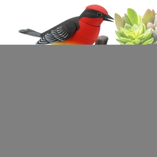 Tioheam Simulation Electronic Bird - Spielzeug Vogel Mit Zwitschern Stiftehalter,Beweglicher Realistischer Vogel Für Ostern Weihnachten Schreibtisch Wohnzimmer Tioheam Simulation Electronic Bird - Spielzeug Vogel Mit Zwitschern Stiftehalter,Beweglicher Realistischer Vogel Für Ostern Weihnachten Schreibtisch Wohnzimmer von Tioheam