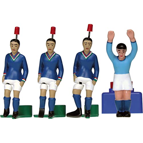 TIPP-KICK WM Classics Weltmeister Italien 1982 Spieler-Set Kicker, Top-Kicker, Star-Kicker Torwart I TIPP-KICK Zubehör von TIPP-KICK