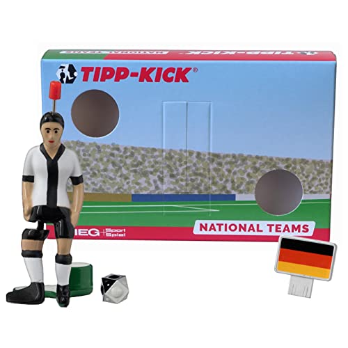 TIPP-KICK Deutschland-Box I Original Set Deutschland-Star-Kicker & Deutschland-Soundchip in der Torwandbox I Figur Spiel I Zubehör von TIPP-KICK