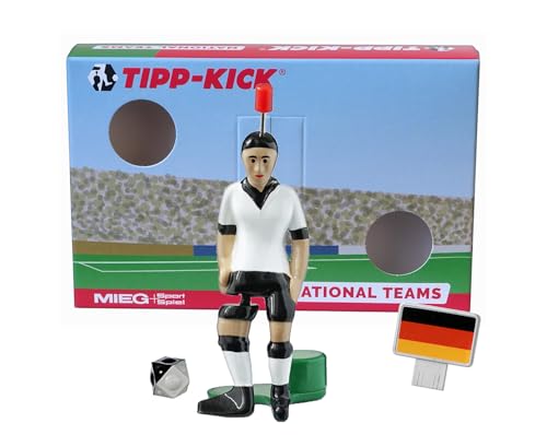 TIPP-KICK Deutschland-Box I Original Set Deutschland-Star-Kicker & Deutschland-Soundchip in der Torwandbox I Figur Spiel I Zubehör von TIPP-KICK